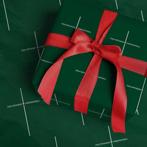 For God So Loved Wrapping Paper Roll John 316 Bible Verse FGSLTWTHGOB Cross Minimal Christian Acronym TS10 Green Print Your Wear