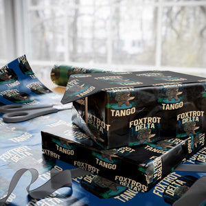Foxtrots Deltas Tangos Funny Bear Resist Wrapping Paper Roll Protect Our National Parks TS02 Black Print Your Wear