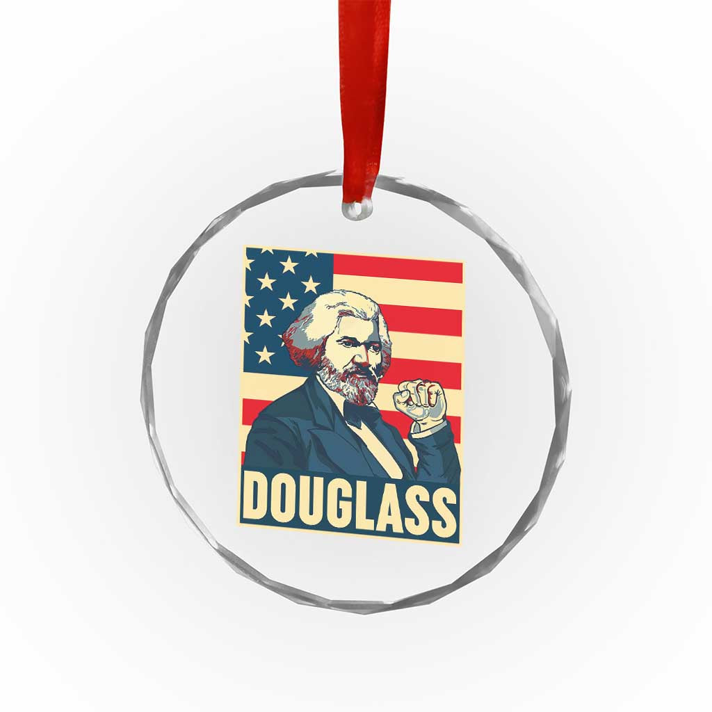 Frederick Douglass American Hero Crystal Glass Ornament Black History Month Gift TS12 Print Your Wear