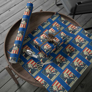 Frederick Douglass American Hero Wrapping Paper Roll Black History Month Gift TS12 Blue Print Your Wear