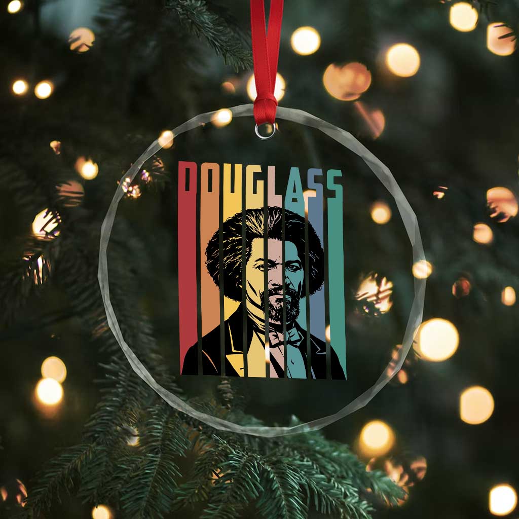 Frederick Douglass Crystal Glass Ornament American Black History TS14 Print Your Wear