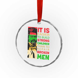 Frederick Douglass Pride Quote Crystal Glass Ornament Black History Month TS14 Print Your Wear