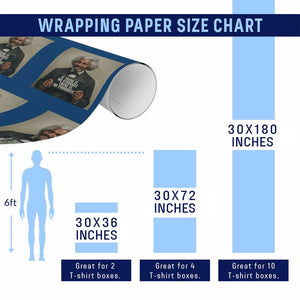 Frederick Douglass Quote Wrapping Paper Roll If There Is No Struggle There Is No Progress TS12 Print Your Wear