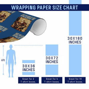 Frederick Douglass Quote Wrapping Paper Roll Once You Learn to Read TS14 Print Your Wear
