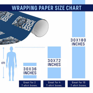 Frederick Douglass Wrapping Paper Roll Black History Month TS14 Print Your Wear