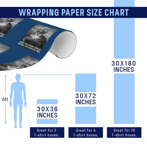 Frederick Douglass Wrapping Paper Roll Once You Learn To Read You Will Be Forever Free TS12 Print Your Wear