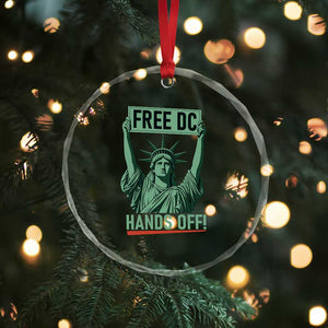 Free DC Hands Off Crystal Glass Ornament Statue of Liberty for Washington D.C. Rights TS02 Print Your Wear