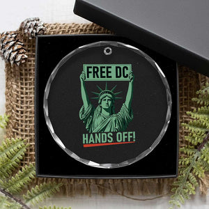 Free DC Hands Off Crystal Glass Ornament Statue of Liberty for Washington D.C. Rights TS02 Print Your Wear