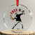Free DC Sandwich Toss Crystal Glass Ornament Washington DC Political Satire TS02 Transparent Glass 3'' Circle Print Your Wear