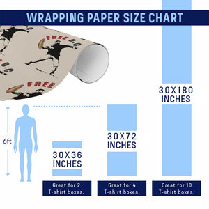 Free DC Sandwich Toss Wrapping Paper Roll Washington DC Political Satire TS02 Print Your Wear