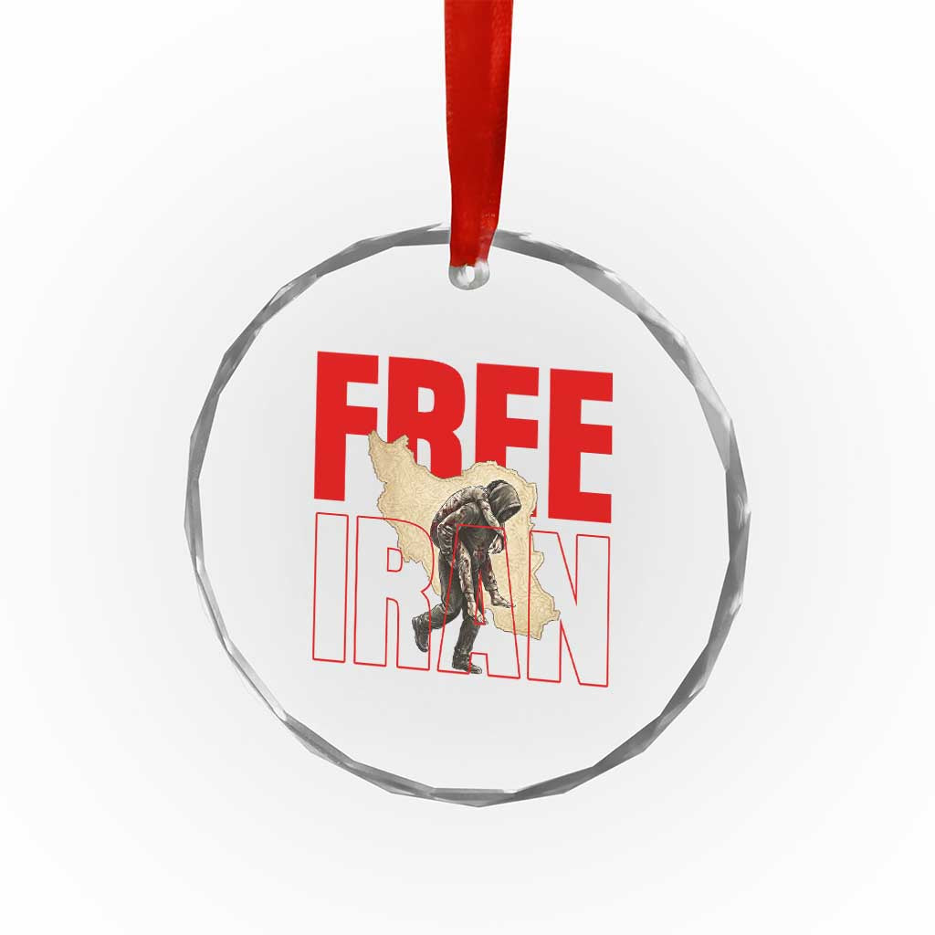 Free Iran Crystal Glass Ornament Iranian Freedom Memorial Hamid Mahdavi Tribute TS14 Print Your Wear