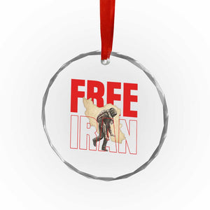 Free Iran Crystal Glass Ornament Iranian Freedom Memorial Hamid Mahdavi Tribute TS14 Print Your Wear