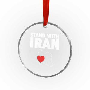 Free Iran Support Iranian MIGA Crystal Glass Ornament TS14 Print Your Wear