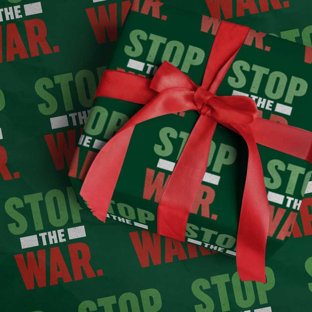 Free Iran Support Iranian MIGA Wrapping Paper Roll Stop The War TS14 Green Print Your Wear