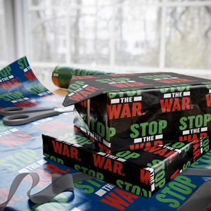 Free Iran Support Iranian MIGA Wrapping Paper Roll Stop The War TS14 Black Print Your Wear