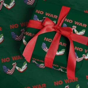 Free Iran Wrapping Paper Roll No War Support Iranian Freedom TS14 Green Print Your Wear