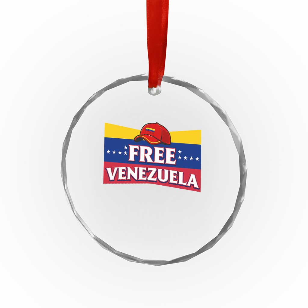 Free Venezuela Flag Patriotic Crystal Glass Ornament Venezuela Pride TS12 Print Your Wear