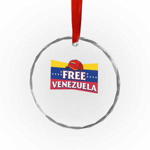 Free Venezuela Flag Patriotic Crystal Glass Ornament Venezuela Pride TS12 Print Your Wear