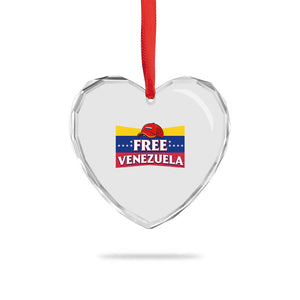 Free Venezuela Flag Patriotic Heart Crystal Glass Ornament Venezuela Pride TS12 Print Your Wear