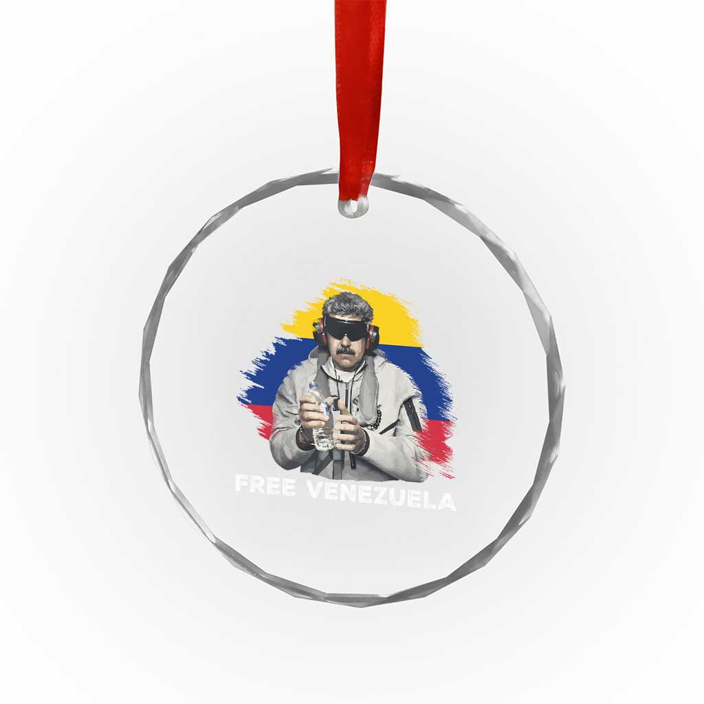Free Venezuela Maduro Crystal Glass Ornament Political Satire TS02 Print Your Wear