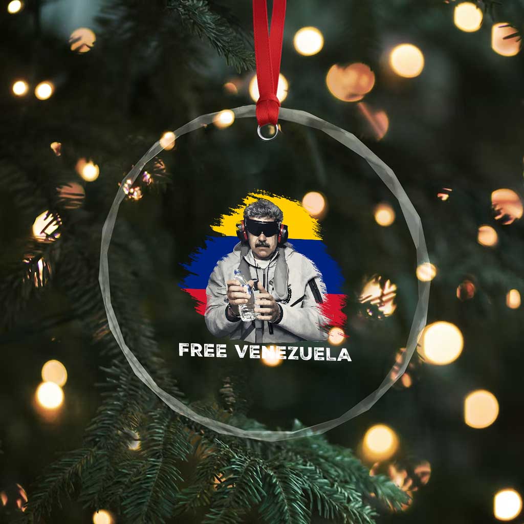Free Venezuela Maduro Crystal Glass Ornament Political Satire TS02 Print Your Wear