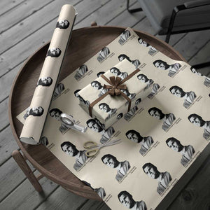 Freedom Is Not Free Wrapping Paper Roll Defender of Liberty Charlie Kirk Tribute TS02 Beige Print Your Wear