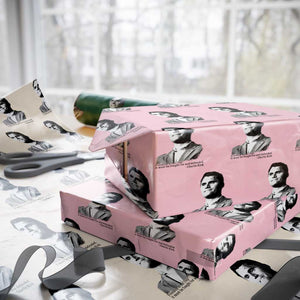 Freedom Is Not Free Wrapping Paper Roll Defender of Liberty Charlie Kirk Tribute TS02 Light Pink Print Your Wear