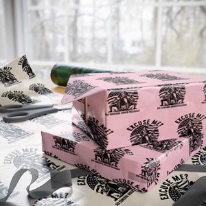 Freedom Resist Protest Civil Rights Wrapping Paper Roll Excuse Me Did Someone Order Freedom TS14 Light Pink Print Your Wear