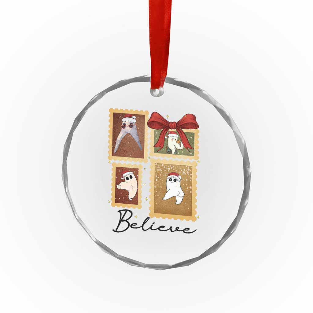 Fresno Nightcrawler Cryptid Christmas Believe Gift Crystal Glass Ornament TS12 Print Your Wear