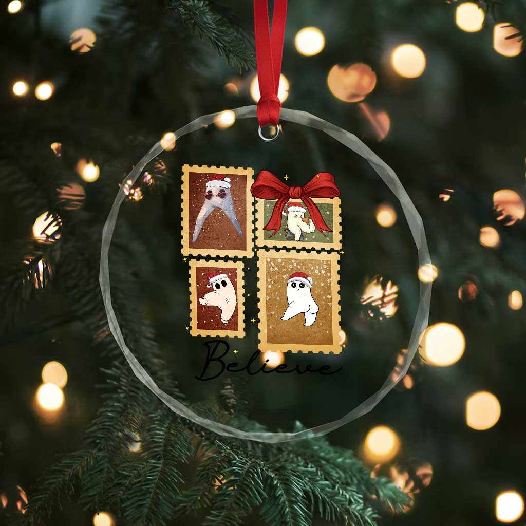 Fresno Nightcrawler Cryptid Christmas Believe Gift Crystal Glass Ornament TS12 Print Your Wear