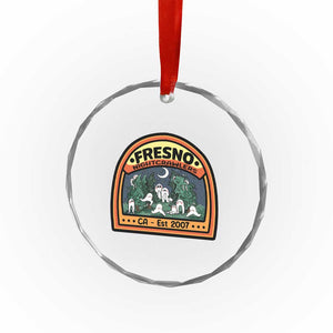 Fresno Nightcrawlers Folklore Gift Crystal Glass Ornament Home Of California Cryptids TS12 Print Your Wear