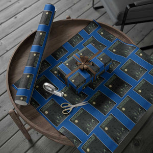 Fresno Nightcrawlers Wrapping Paper Roll Gothic Cryptid Horror Fan Gift TS12 Blue Print Your Wear