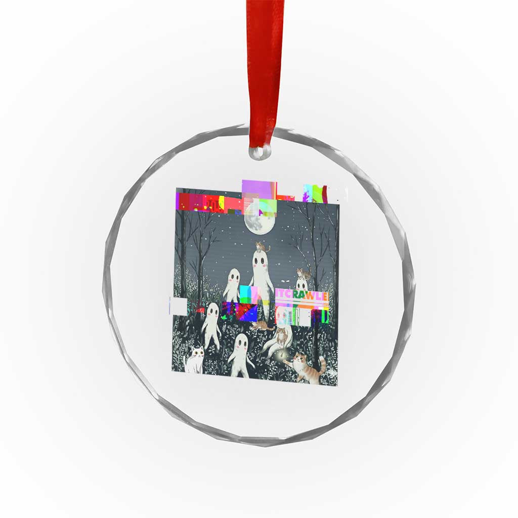 Fresno Nightkittens Nightcrawler Crystal Glass Ornament Funny Horror Cat Cryptid Lover Gift TS12 Print Your Wear