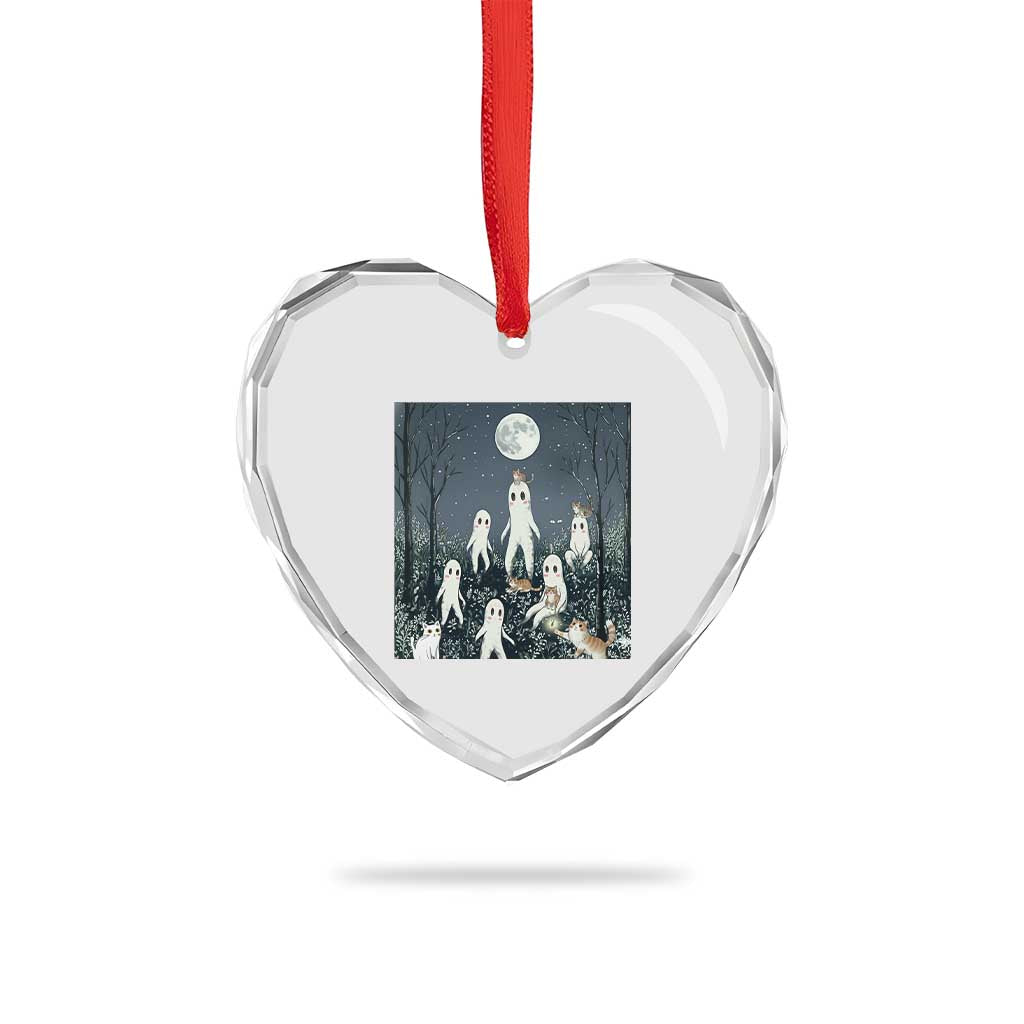 Fresno Nightkittens Nightcrawler Heart Crystal Glass Ornament Funny Horror Cat Cryptid Lover Gift TS12 Print Your Wear