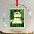 Frog Resist Poster Graphic Crystal Glass Ornament Portland Resistance Protest Minimalist - Print Your Wear