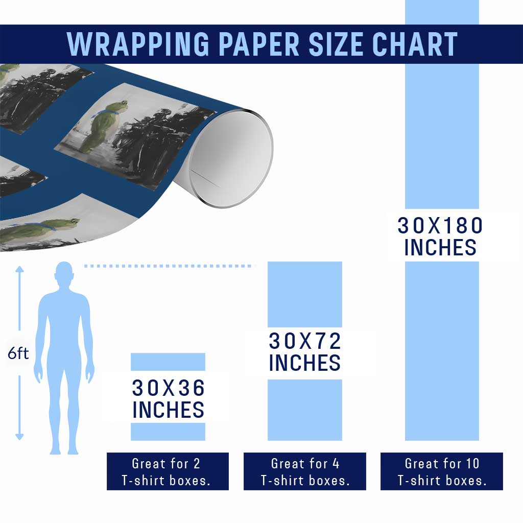 Frog Resist Wrapping Paper Roll Free Portland Oregon Freedom Fighters TS02 Print Your Wear
