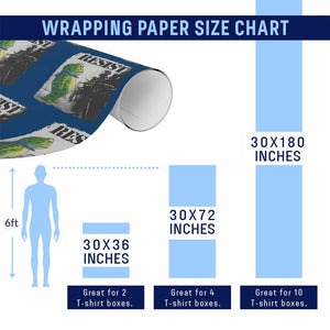 Frog Resist Wrapping Paper Roll Portland Frog Activist Protest City Art TS11 Print Your Wear