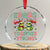 Frogs Together Strong Crystal Glass Ornament Funny Portland Christmas Resist Gift - Print Your Wear