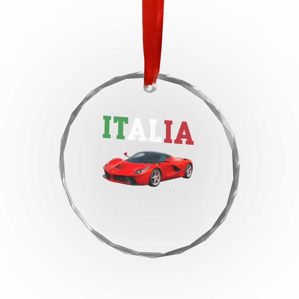 Fun Italian Exotic Supercar Crystal Glass Ornament TS14 Print Your Wear