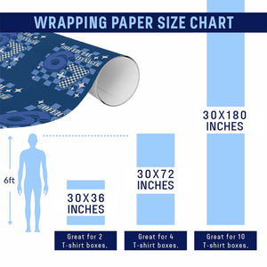 Funny 13th Birthday Official Teenager Wrapping Paper Roll 6+7 13 Year Old Boys Kids Checkered 67 Meme TS10 Print Your Wear