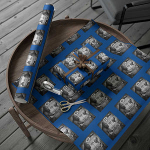 Funny 67 Meme Bigfoot Alien Wrapping Paper Roll Six Seven Sasquatch Area 51 UFO Conspiracy TS10 Blue Print Your Wear