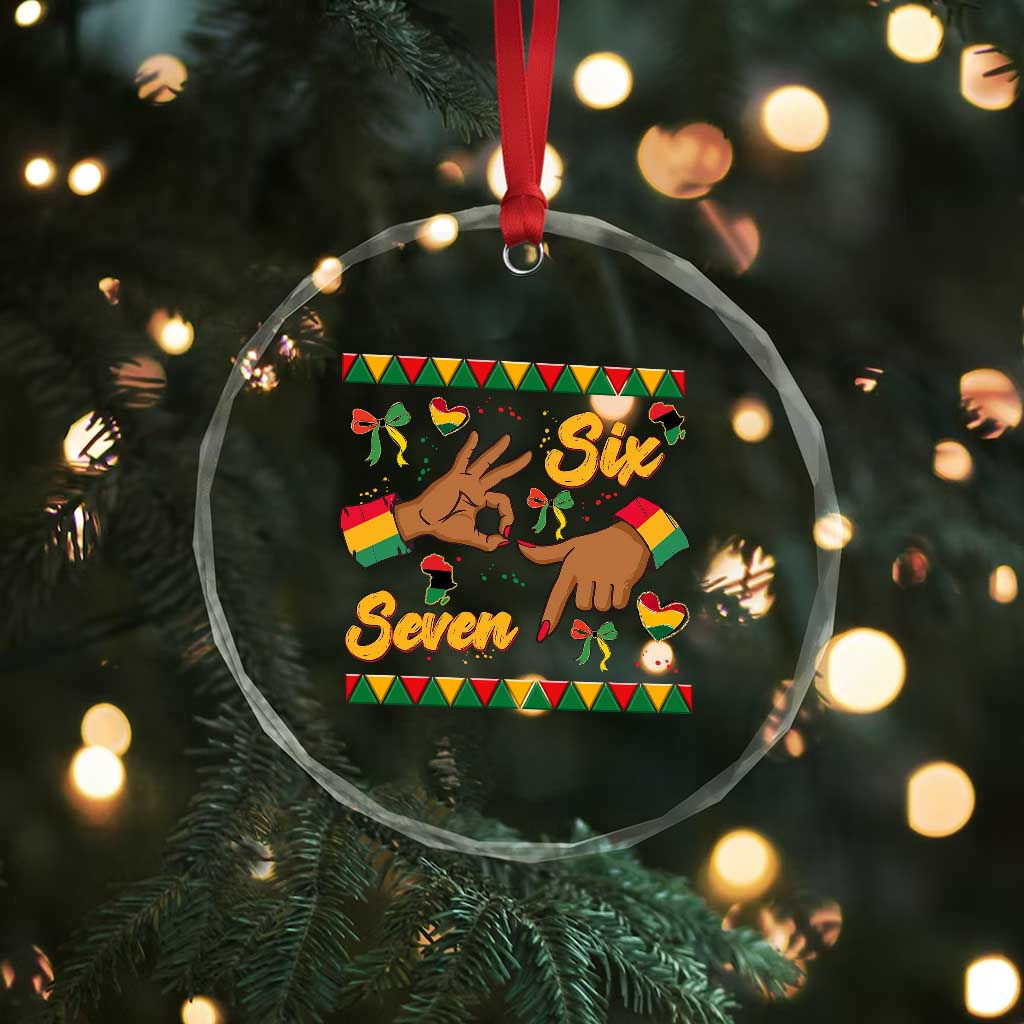 Funny 67 Meme Black History Month Crystal Glass Ornament Gen Z Alpha Gift TS12 Print Your Wear