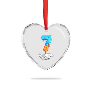 Funny 67 Six Seven Meme Couple Matching Heart Crystal Glass Ornament Number 7 Baseball Ice Cream Drip TS10 Print Your Wear