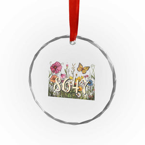 Funny 8647 Subtle Sarcasm Crystal Glass Ornament Floral Boho Style TS02 Print Your Wear