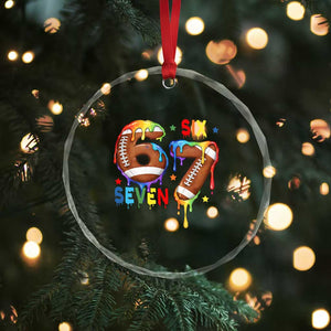 Funny American Football Crystal Glass Ornament 67 Viral Gen Alpha Slang Gift TS12 Print Your Wear
