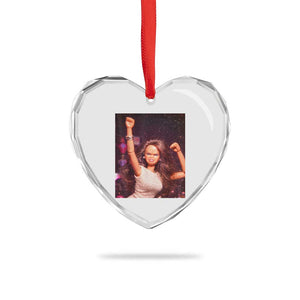 Funny Angry Doll Face Meme Graphic Heart Crystal Glass Ornament Unhinged Baby Stankface Reaction TS02 Print Your Wear