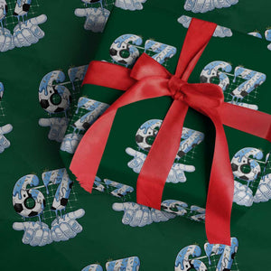Funny Argentina Six Seven Football Meme Wrapping Paper Roll Gen Alpha Soccer Fan