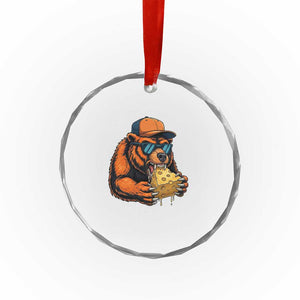 Funny Br Eating CHZ Joke Game Day Crystal Glass Ornament Gift For Football Lovers TS12 Print Your Wear