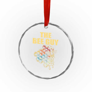 Funny Beekeeper Crystal Glass Ornament The Bee Guy Insect Animal Lover TS11 Print Your Wear