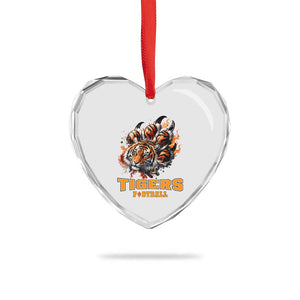 Funny BFT Heart Crystal Glass Ornament Football Player Gift TS12 Print Your Wear